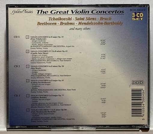 The Great Violin Concertos [NM]