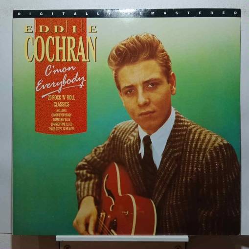 Okładka Eddie Cochran - C'mon Everybody - 20 Rock 'n' Roll Classics (LP) [G]