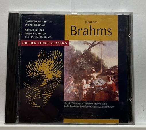 Okładka Johannes Brahms - Symphony No. 1 In C Minor, Op. 68 / Variations On A Theme By J. Haydn In B Flat Major, Op. 56A [NM]