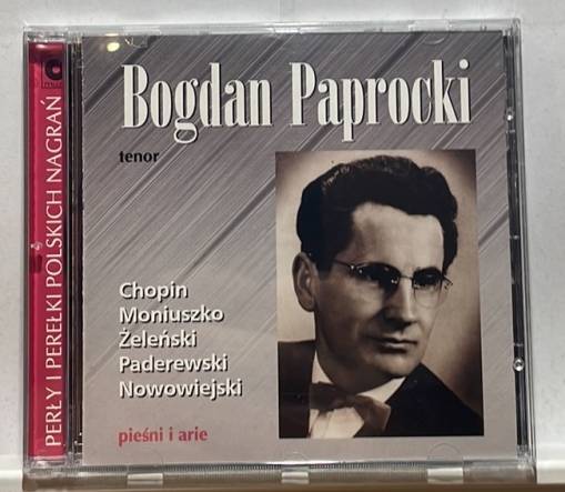 Okładka Bogdan Paprocki - Pieśni i arie [NM]