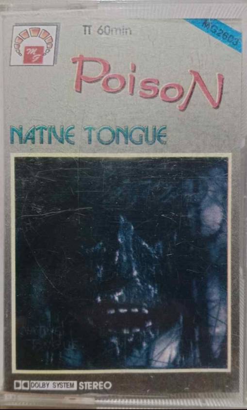Okładka Poison - Native Tongue (MC) [EX]