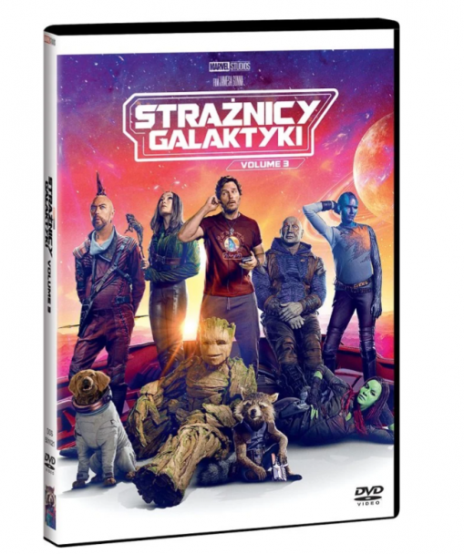 Okładka James Gunn - STRAŻNICY GALAKTYKI VOL. 3 (DVD)