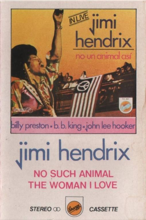 Okładka Various - No Un Animal Asi - In Live Jimi Hendrix, Billy Preston, B.B. King, John Lee Hooker (MC) [EX]