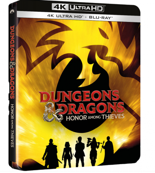 Okładka John Francis Daley - DUNGEONS & DRAGONS: ZŁODZIEJSKI HONOR (2BD 4K) STEELBOOK