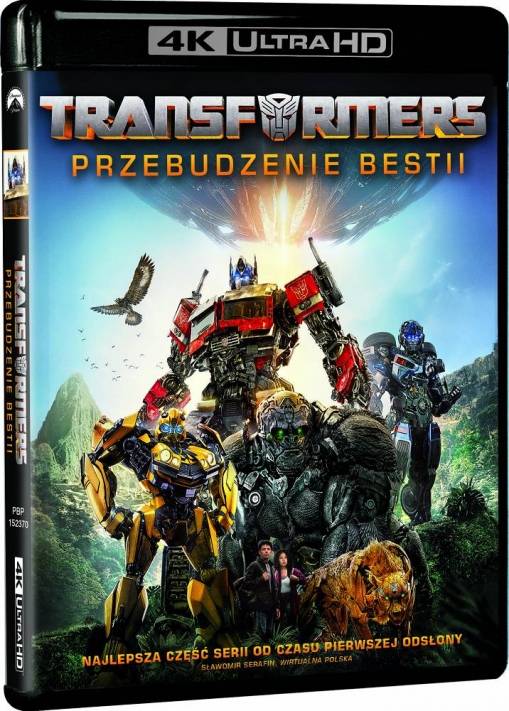 Okładka Steven Caple Jr. - TRANSFORMERS: PRZEBUDZENIE BESTII (2BD 4K)