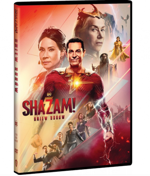 Okładka David F. Sandberg - SHAZAM! GNIEW BOGÓW (DVD)