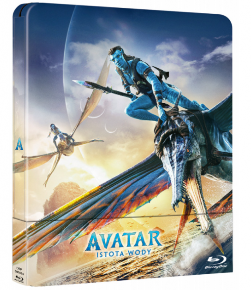 Okładka James Cameron - AVATAR: ISTOTA WODY (2 BD) STEELBOOK