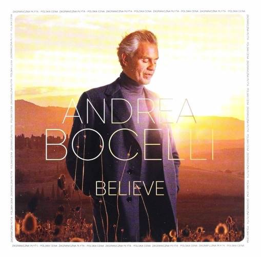 Okładka ANDREA BOCELLI - BELIEVE (PL)