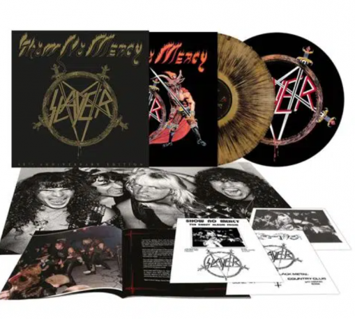 Okładka Slayer - Show No Mercy 40th Anniversary Edition LTD LP GOLD BLACK