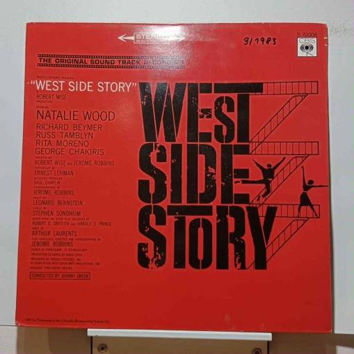 Okładka Leonard Bernstein - West Side Story (The Original Sound Track Recording) (LP) [EX]