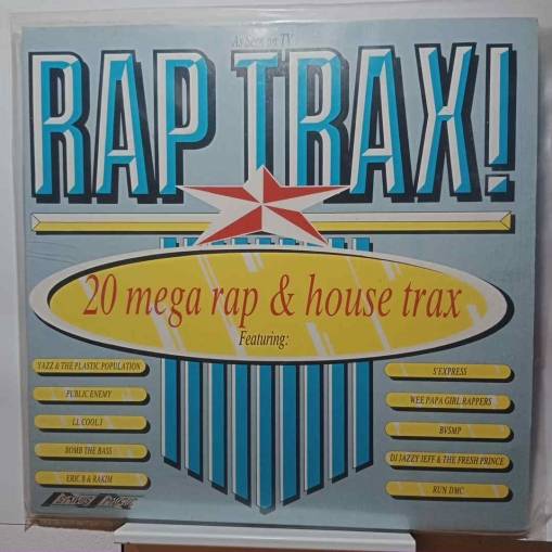 Okładka Various - Rap Trax! (LP) [EX]
