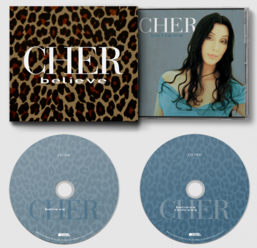 Okładka CHER - BELIEVE (25TH ANNIVERSARY EDITION, 2CD JEWELCASE O-CARD)