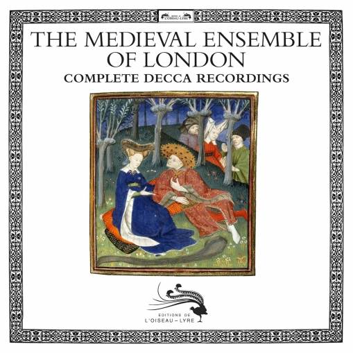 Okładka MEDIEVAL ENSEMBLE OF LONDON - MEDIEVAL ENSEMBLE OF LONDON – THE COMPLETE L'OISEAU-LYYRE RECORDINGS