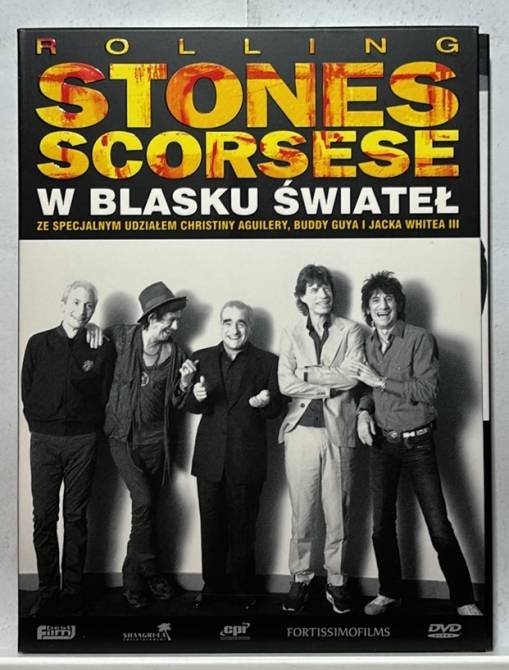 Okładka Martin Scorsese - Rolling Stones w Blasku Świateł [NM]