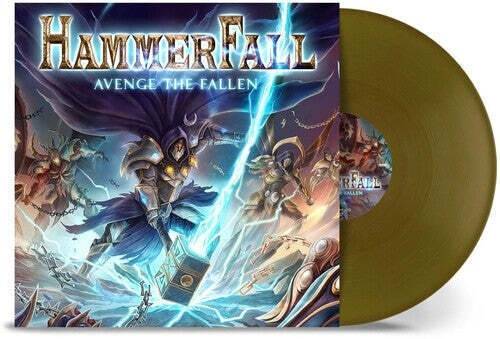 Okładka Hammerfall - Avenge The Fallen LP GOLD