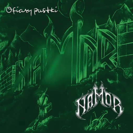 Okładka NamoR - Ofiary pustki LP GREEN