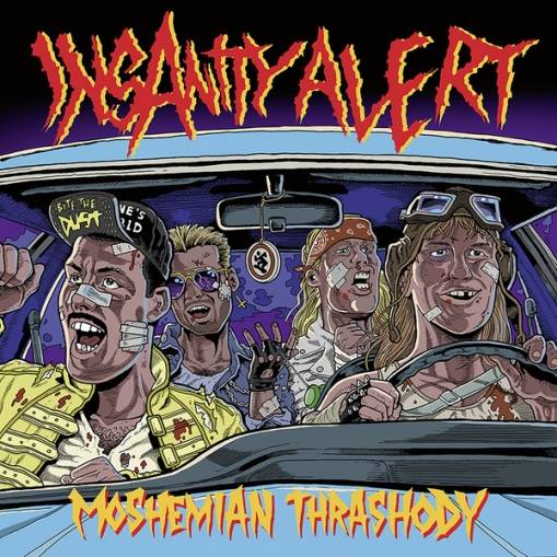 Okładka Insanity Alert - Moshemian Thrashody