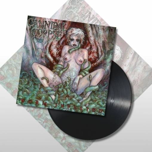 Okładka Cannibal Corpse - Worm Infested LP BLACK