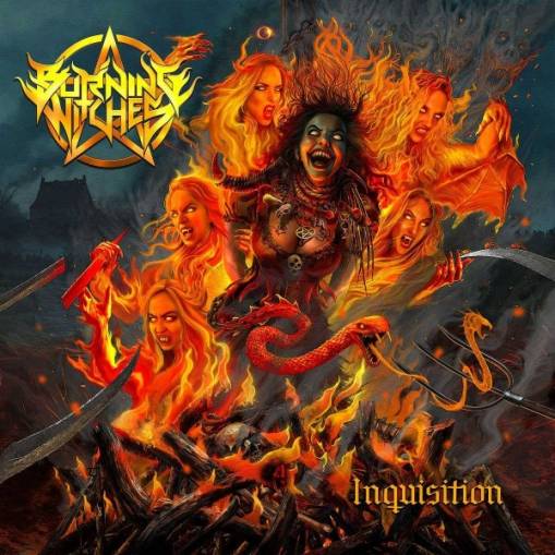 Okładka Burning Witches - Inquisition LP BLACK