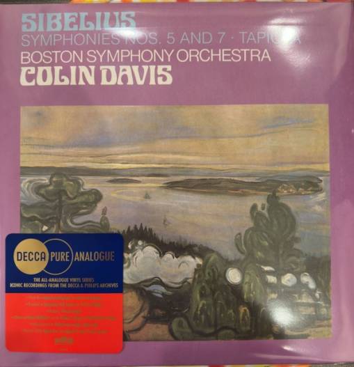 Okładka BOSTON SYMPHONY ORCHESTRA/ SIR COLIN DAVIS - SIBELIUS: SYMPHONIES 5 & 7 ( PURE ANALOGUE) (2LP)