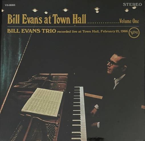Okładka EVANS, BILL TRIO - AT TOWN HALL VOL. 1 (LP) (ACOUSTIC SOUNDS)