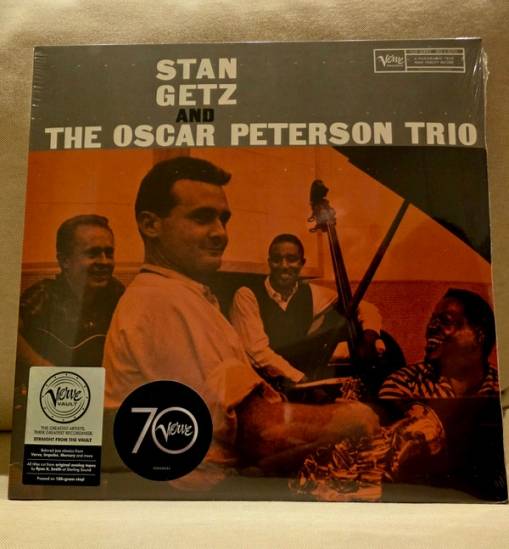 Okładka GETZ, STAN/ OSCAR PETERSON TRIO - STAN GETZ AND THE OSCAR PETERSON TRIO (LP) (VERVE VAULT)
