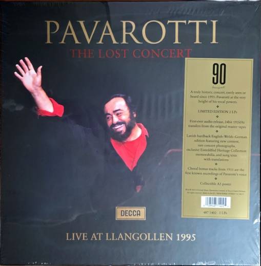 Okładka PAVAROTTI, LUCIANO - THE LOST CONCERT (2LP BOX)