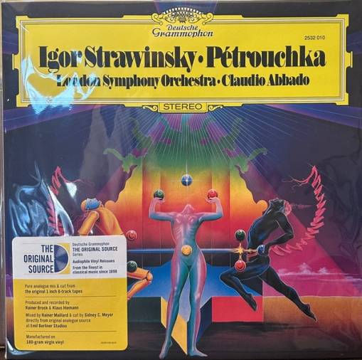 Okładka ABBADO, LONDON SYMP. ORCH. - STRAVINSKY:PETRUSHKA K012 (2LP) (ORIGINAL SOURCE SERIES)