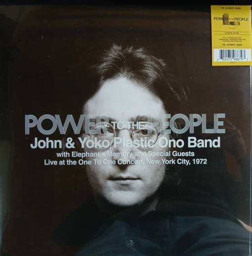 Okładka JOHN & YOKO, PLASTIC ONO ELEPHANT'S MEMORY BAND - POWER TO THE PEOPLE 2LP