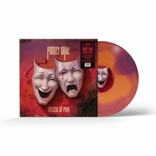 Okładka MOTLEY CRUE - THEATRE OF PAIN - 40TH ANNIVERSARY (COLOR LP) LP