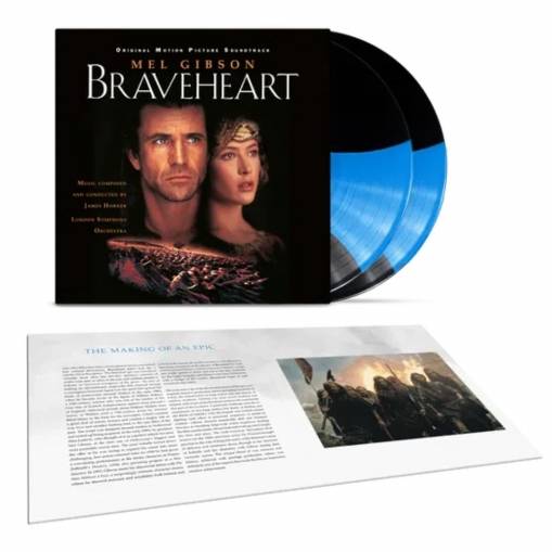 Okładka HORNER, JAMES - BRAVEHEART - THE COMPLETE COLLECTION (2LP COLOR)