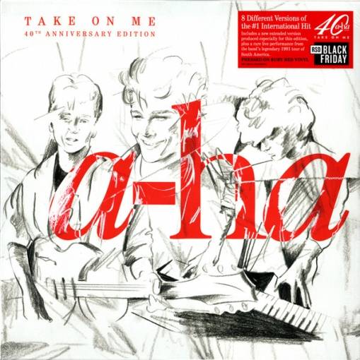 Okładka A-HA - TAKE ON ME - 40TH ANNIVERSARY (RSD 2025)
