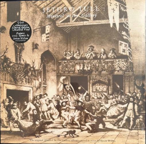 Okładka JETHRO TULL - MINSTREL IN THE GALLERY (LIMITED COLOUR VINYL)
