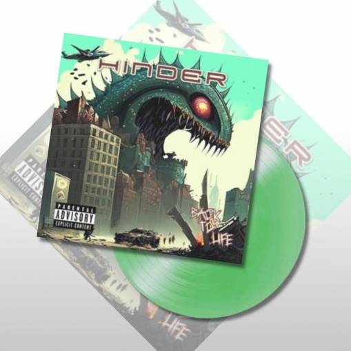 Okładka HINDER - BACK TO LIFE