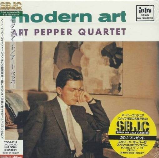 Okładka Art Pepper Quartet - Modern Art *JAPAN OBI [EX]