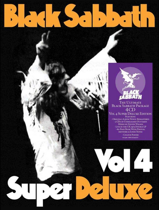 Okładka BLACK SABBATH - VOL. 4 (SUPER DELUXE 4CD BOX SET)