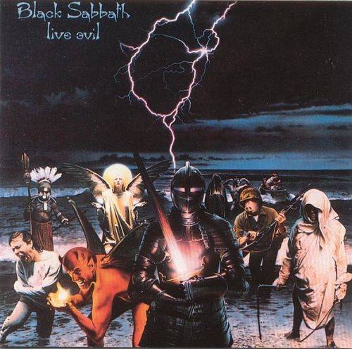 Okładka BLACK SABBATH - LIVE EVIL