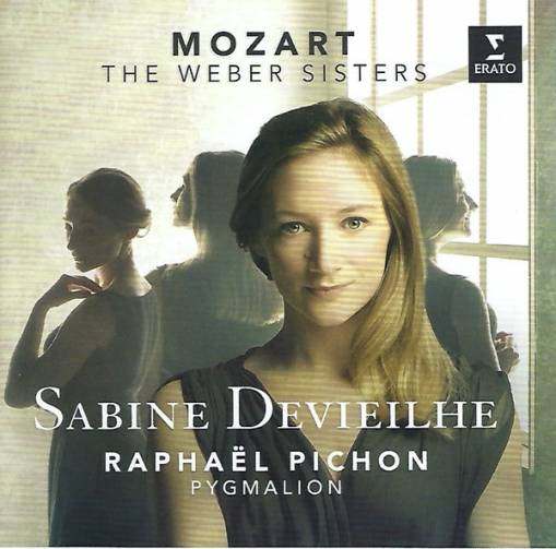 Okładka DEVIEILHE, SABINE/PYGMALION/RAPHAEL PICHON - MOZART - THE WEBER SISTERS