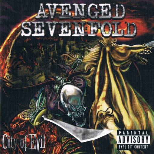 Okładka AVENGED SEVENFOLD - CITY OF EVIL