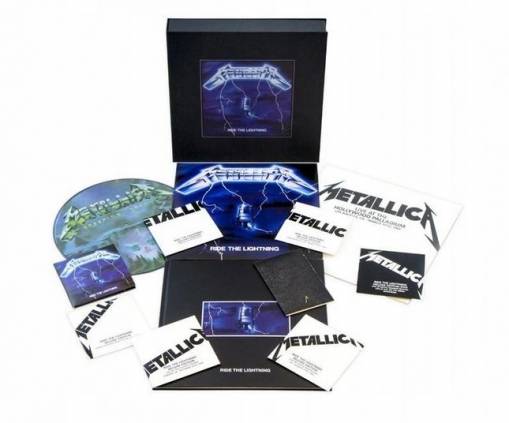 Okładka METALLICA - RIDE THE LIGHTNING (DELUXE 4LP+6CD+DVD) LTD.