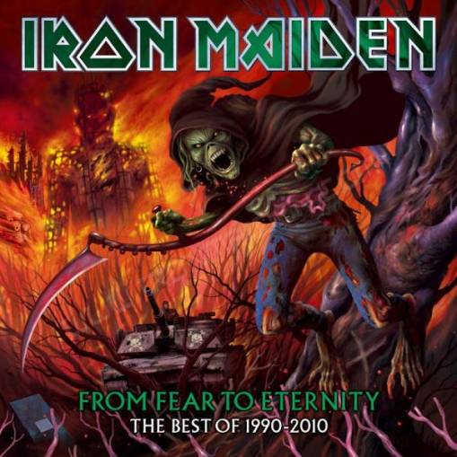 Okładka IRON MAIDEN - FROM FEAR TO ETERNITY: BEST OF 1990-2010