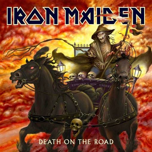 Okładka IRON MAIDEN - DEATH ON THE ROAD (LIVE)