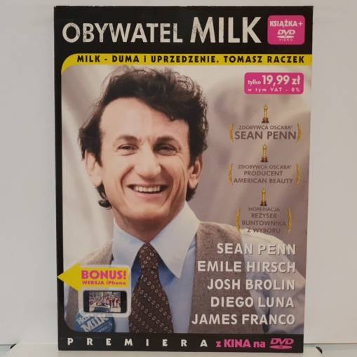 Okładka *Gus Van Sant - OBYWATEL MILK [VG]