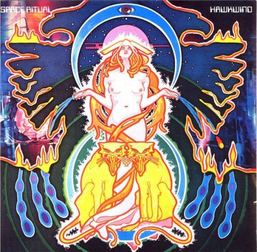 Okładka HAWKWIND - SPACE RITUAL