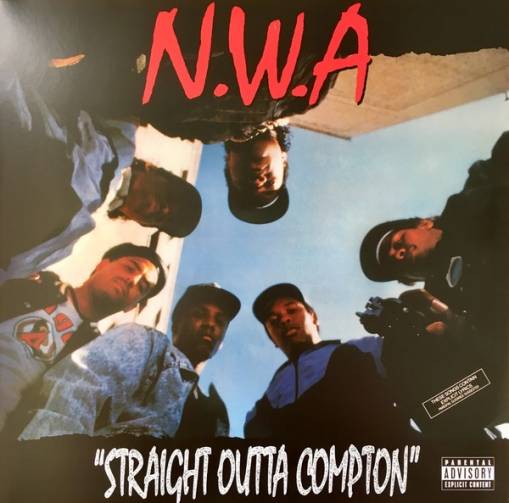 Okładka N.W.A. - STRAIGHT OUTTA COMPTON 25TH ANNIVERSARY LP LTD.