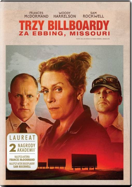 Okładka Martin McDonagh - Trzy billboardy za Ebbing, Missouri