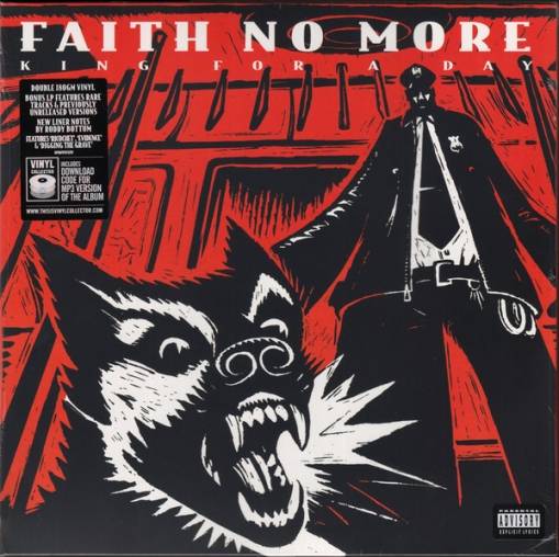 Okładka FAITH NO MORE - KING FOR A DAY, FOOL FOR A LIFE