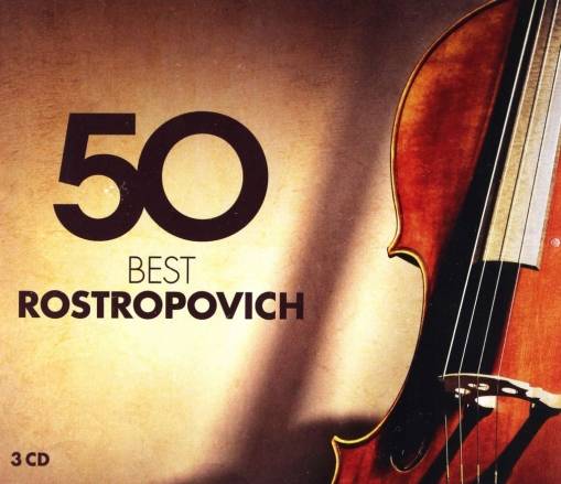 Okładka MSTISLAV ROSTROPOVITSCH - 50 BEST ROSTROPOVICH