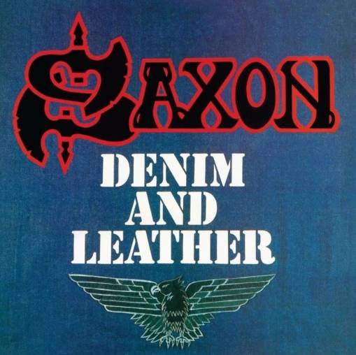 Okładka SAXON - DENIM AND LEATHER