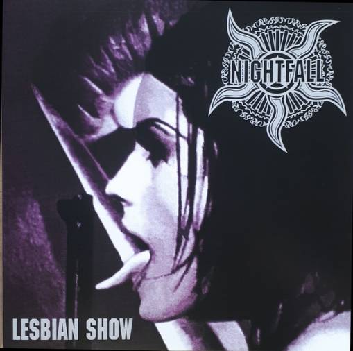 Okładka Nightfall - Lesbian Show LP SILVER PURPLE